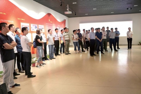 中国烟草总公司合肥设计院党组来2138cn太阳集团城交流党建工作